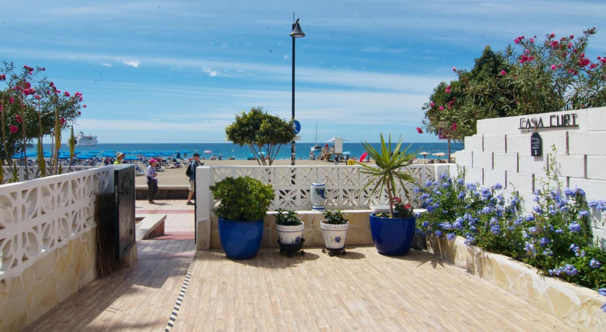 아로나 Casa Curt, Vista Mar Y Playa 빌라 외부 사진