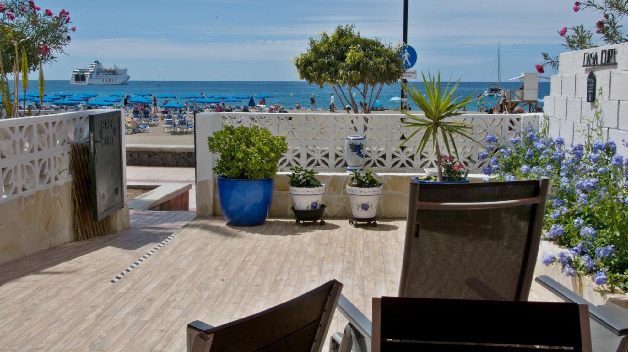 아로나 Casa Curt, Vista Mar Y Playa 빌라 외부 사진